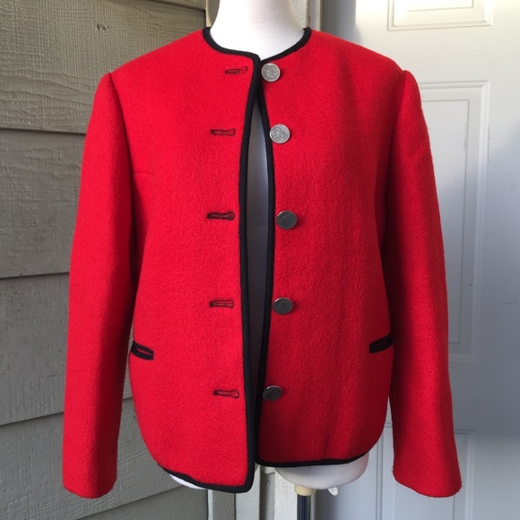 BOOS Austrian Style 100% Wool Ladies Jacket, Vintage - Picture 4 of 7